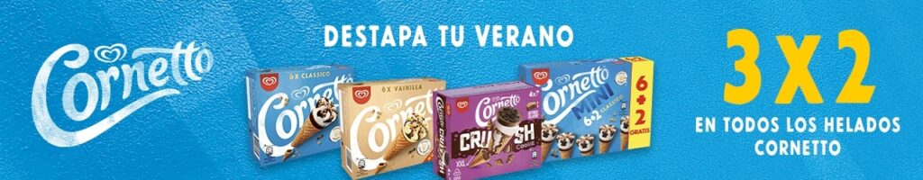 Cornetto HTML banner