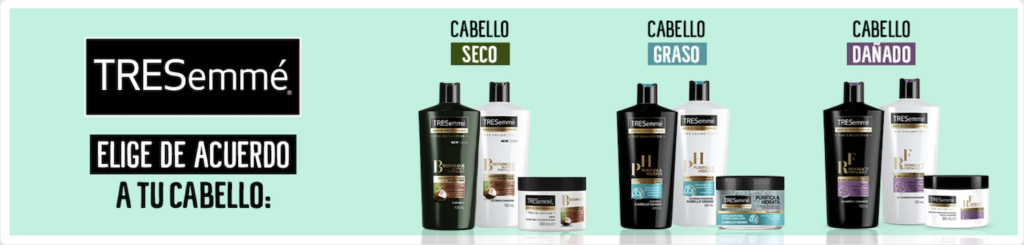 Tresemmé HTML banner